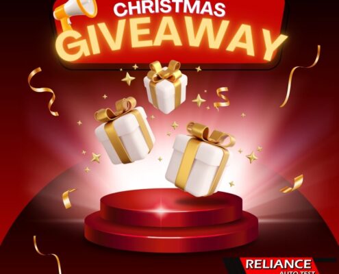 Reliance Auto Test Christmas Giveaway
